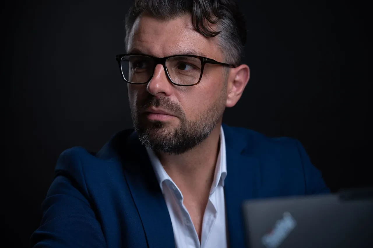 Budapesten készült színész headshot